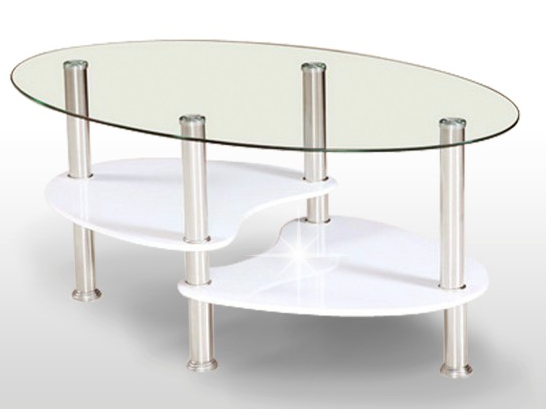 Konferenčné stolíky s leskom