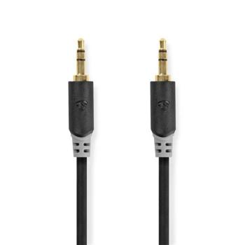 NEDIS ND-CABW22000AT30 STEREO AUDIO KABEL, 3,5MM, ZASTRCKA, 3,5MM ZASTRCKA, POZLATENA, 3M