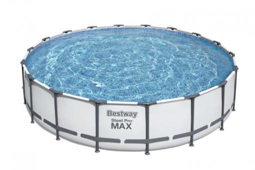 BESTWAY BAZEN STEEL PRO MAX, FILTER, PUMPA, REBRIK, PLACHTA, 5,49 X 1,22 M /56462/