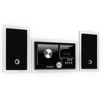 AUNA STEREOSONIC, STEREO SYSTEM, NASTENNA MONTAZ, CD PREHRAVAC, USB, BT, CIERNY, 10032461