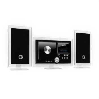 AUNA STEREO SONIC DAB+ STEREO SYSTEM, DAB+, CD PREHRAVAC, USB, BT, CIERNY, 10034086