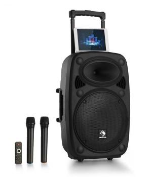 AUNA STREETSTAR 15 MOBILNE PA-ZARIADENIE 15 SUBWOOFER TROLLEY BT USB/SD/MP3 AUX, 10031568