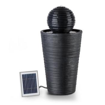 BLUMFELDT LIQUITORRE, SOLARNA FONTANA, 200 L/H, SOLARNY PANEL, 2 W, AKU, LED, POLYRESIN, 10033273