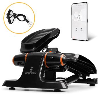 CAPITAL SPORTS GALAXY STEP, MINI STEPPER, PREMIOVE PLOCHY NA STUPANIE,LCD DISP., ORANZOVY, 10034983