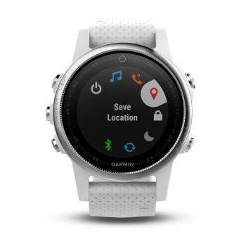 GARMIN FENIX 5S SILVER, WHITE BAND 010-01685-00