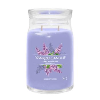 YANKEE CANDLE 1629963E SIGNATURE LILAC BLOSSOMS VELKA SVIECKA 567 g