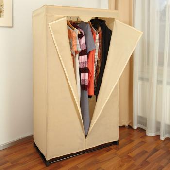 HOMELIFE TEXTILNA SKLADACIA SKRINA BEZOVA 90 X 160 X 50 CM