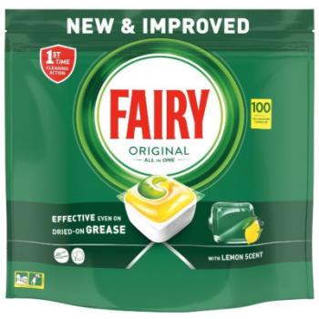 JAR FAIRY KAPSULE ALL-IN-ONE 100KS LEMON vystavený kus