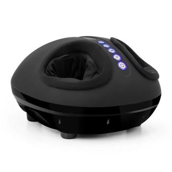 KLARFIT FEETMASTER, CIERNY, MASAZNY PRISTROJ NA NOHY, FUNKCIA OHRIEVANIA, 3 MASAZNE PROG. 10031106