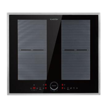KLARSTEIN DELICATESSA 60 PRIME, INDUKCNA VARNA DOSKA, 4 ZONY, 7000W, CASOVAC, CIERNA, 10035266