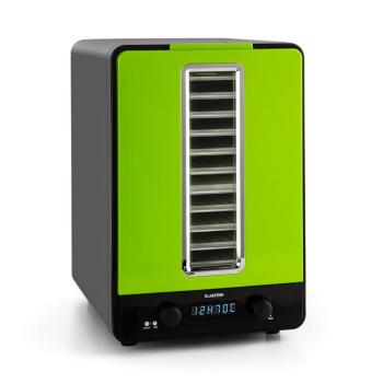 KLARSTEIN FRUITCUBE, CIERNA/ZELENA, SUSICKA, 550 W, 10 POSCHODI, DEHYDRATOR, 10030503