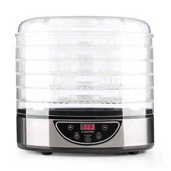 KLARSTEIN FRUITOWER D SUSICKA OVOCIA, 35-70C, CASOVAC, 5 POLICIEK,200-240W,USLACHTILA OCEL, 10031938