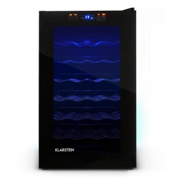 KLARSTEIN HEA-MKS-2, CHLADNICKA NA VINO, 28 FLIAS, CIERNA, 10003453