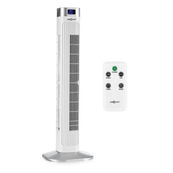 ONECONCEPT HIGHTOWER 2G STLOPVY VENTILATOR, CASOVAC, 50 W, BIELY, 10031381