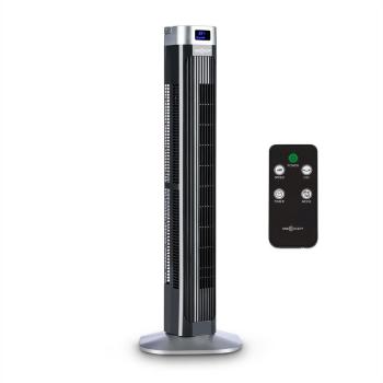 ONECONCEPT HIGHTOWER 2G STLOPVY VENTILATOR, CASOVAC, 50 W, CIERNY, 10031382