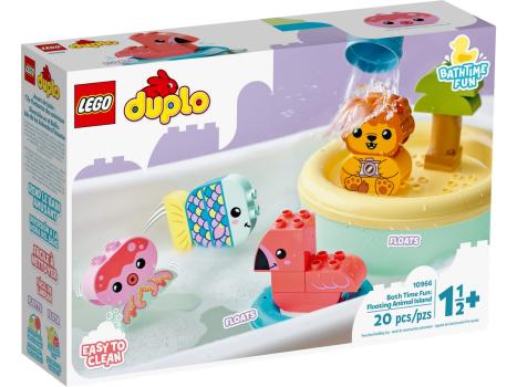 LEGO DUPLO ZABAVA VO VANI: PLAVAJUCI OSTROV SO ZVIERATKAMI /10966/