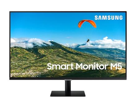 SAMSUNG SMART MONITOR M5 S27AM500 27 FHD 1920X1080 8MS 250CD HDMI USB WIFI LS27AM500NRXEN