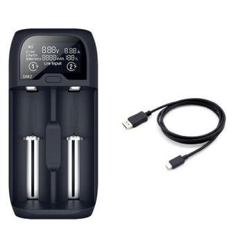SOLIGHT DN27 NABIJACKA BATERII LI-ION, LIFEPO4, NI-MH/CD, AA, AAA,18650,2000MAH,2 KANALY,LCD DISPLEJ