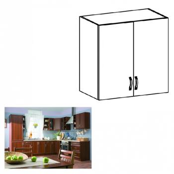 KONDELA SICILIA HORNA SKRINKA G60, ORECH MILANO