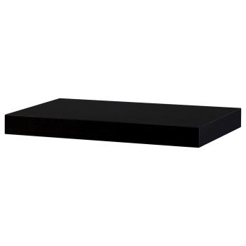 AUTRONIC P-023 BK WAL Polička nástenná 40 cm, MDF, 3D dekor wenge, baleno v ochranej fólii