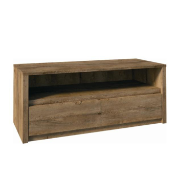 KONDELA MONTANA RTV STOLIK 130, DUB LEFKAS