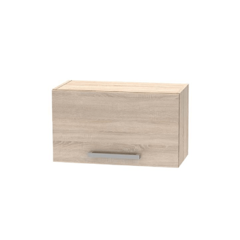 KONDELA Horná digestorová skrinka 1DV, dub sonoma,  NOVA PLUS NOPL-011-OH