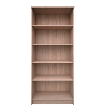 KONDELA Regál otvorený vysoký 80, dub sonoma, TOPTY TYP 27