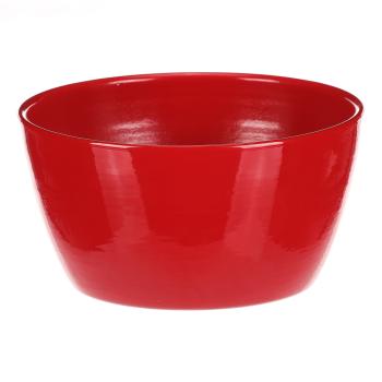 AUTRONIC OBA100 RED-S Obal na květiny - terakota, pr. 15 cm, barva červená