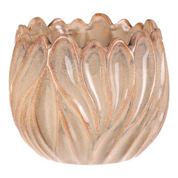 AUTRONIC GA509-L Obal na květiny - keramika, béžový