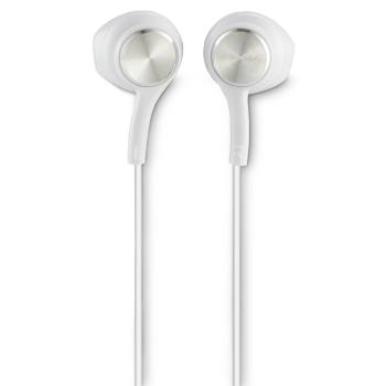 HAMA 184194 USB-C SLUCHADLA S MIKROFONOM OCEAN II, KOSTKY, BIELE