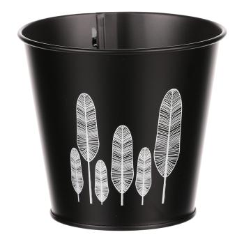 AUTRONIC KK097 BK Obal kovový s peříčky, barva černá.