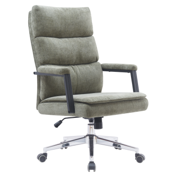 KONDELA Kancelárske kreslo, zelená/chróm, ZAVIER