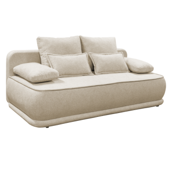 KONDELA Rozkladacia pohovka, béžový melír, LAGO