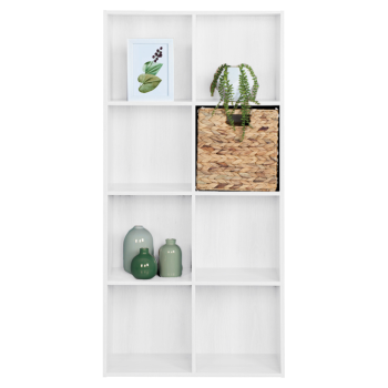 KONDELA Regál, biela, SANDE