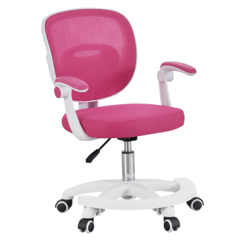 KONDELA Otočná stolička, malinová/biela, TRIXI TYP 2