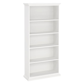 KONDELA Regál, biela, PARIS 79864