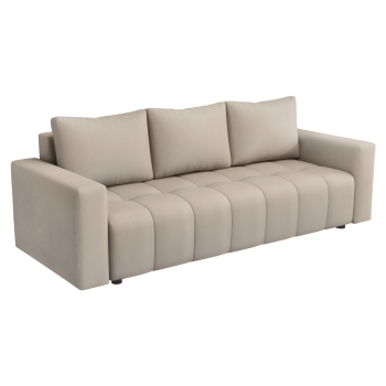 KONDELA Rozkladacia pohovka, sivobéžová, MARIK