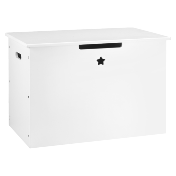 KONDELA Úložný box na hračky, biela, BOLIS
