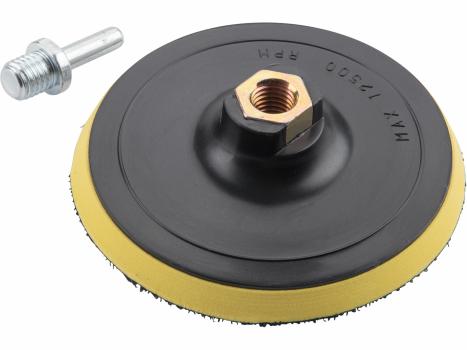 Tanier unášací so suchým zipsom pre uhlovú brúsku, Ø125mm