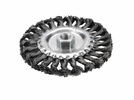 Kartáč radiálny M14 vrkočový, Ø100mm