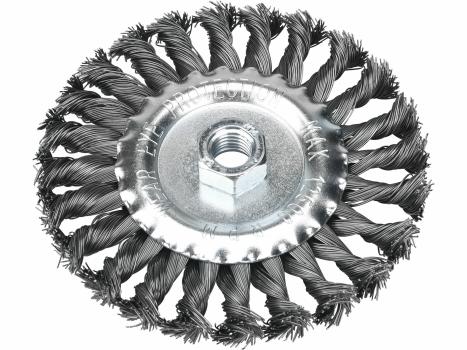 Kartáč radiálny M14 vrkočový, Ø125mm