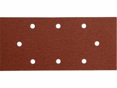 Brúsny papier na suchý zips 10ks, 8 otvorov, 93x190mm, P60