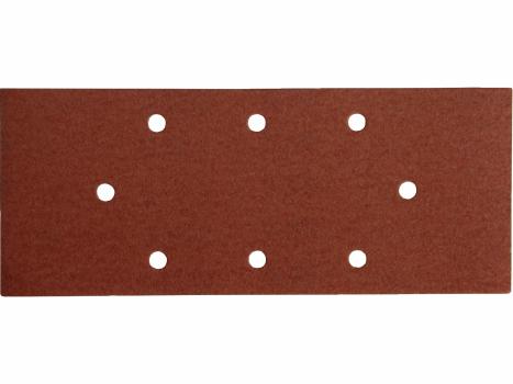 Papier brúsny 93x230mm, 10ks, P80, 8 otvorov