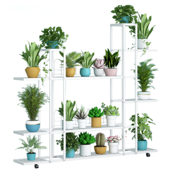 KONDELA Regál, biela, LASKIA