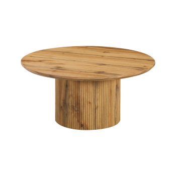 KONDELA Konferenčný stolík, dub, priemer 80 cm, MAHIR TYP 2