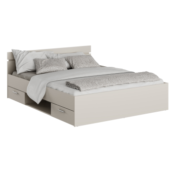 KONDELA Posteľ, 160x200, cashmere, MICHIGAN NEW