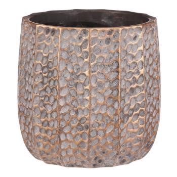 AUTRONIC BSO2009-L Obal na květiny - beton, svislé hrany, šedý