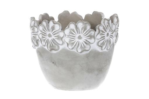 AUTRONIC BTO1029 Obal betonový s květinovým ukončením - klasický tvar.