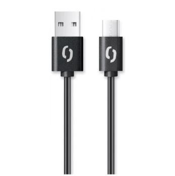ALIGATOR DATOVY KABEL 2A, USB-C CIERNY