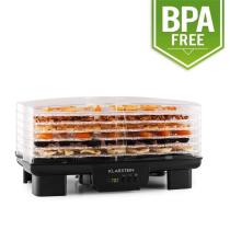 KLARSTEIN BANANARAMA, 550 W, SUSICKA, DEHYDRATOR, 6 POSCHODI, CIERNA, 10027831 vystavený kus